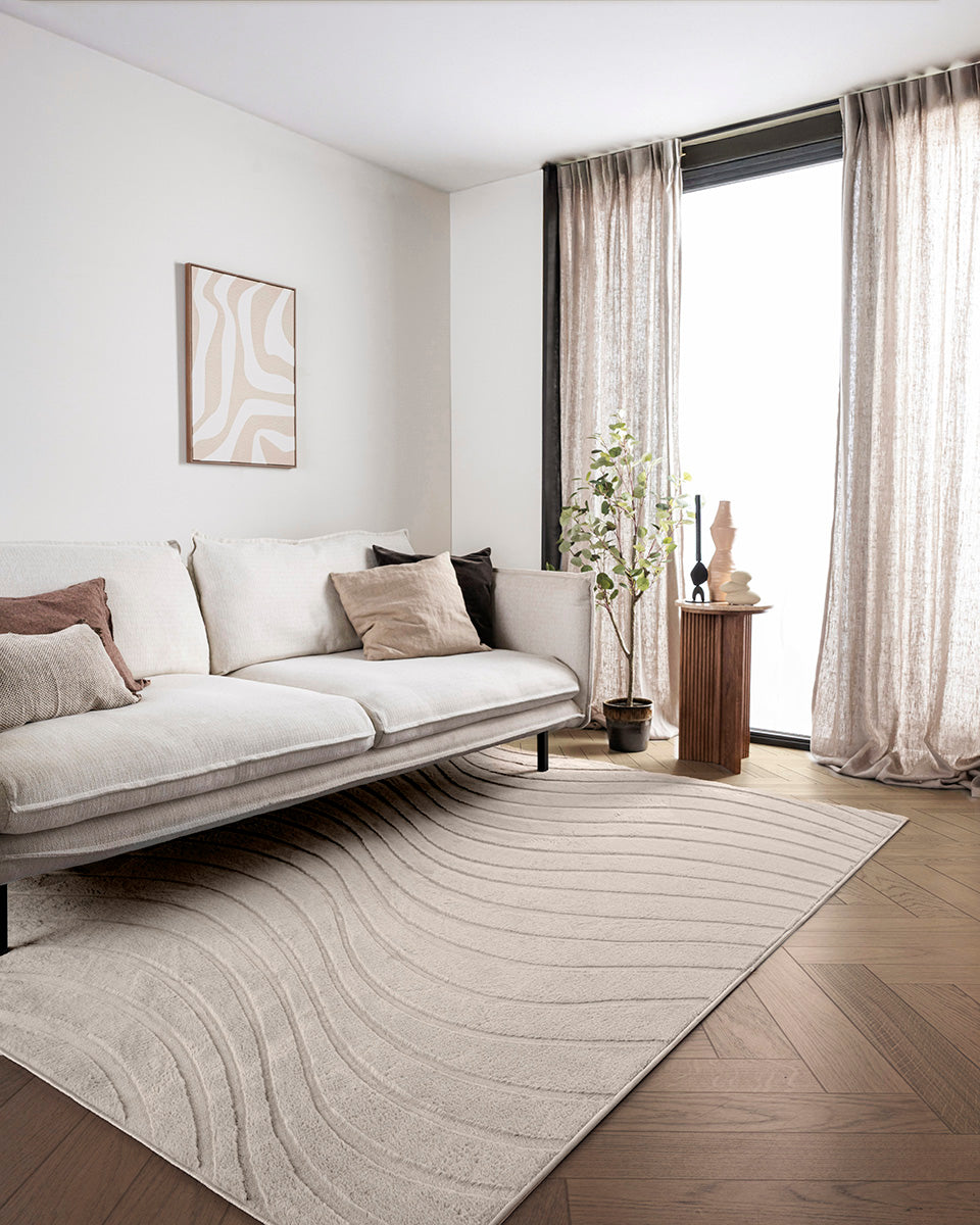 Japandi Vloerkleed - Terra Maris Beige