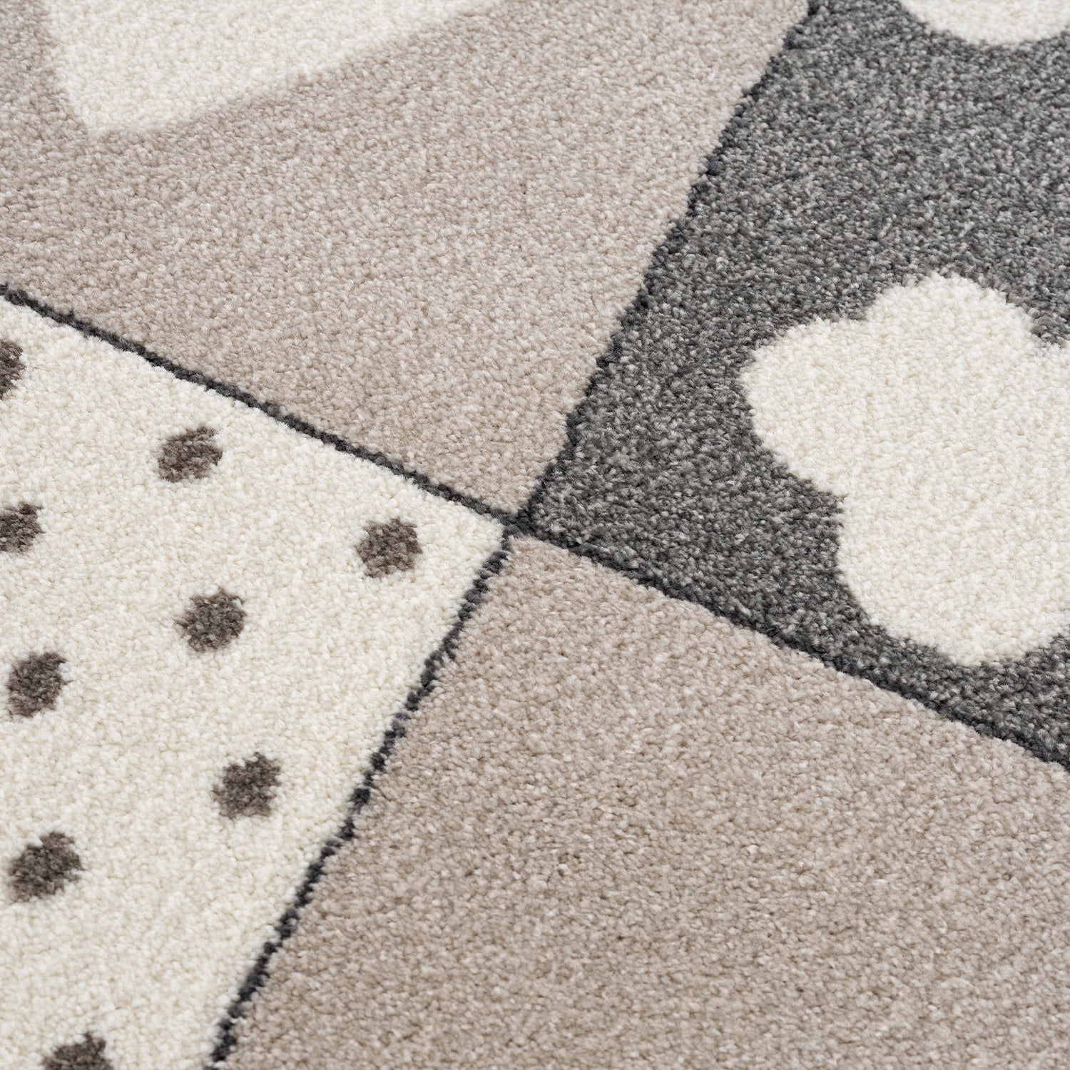 Kinder Vloerkleed - Sweat Blocks Grijs