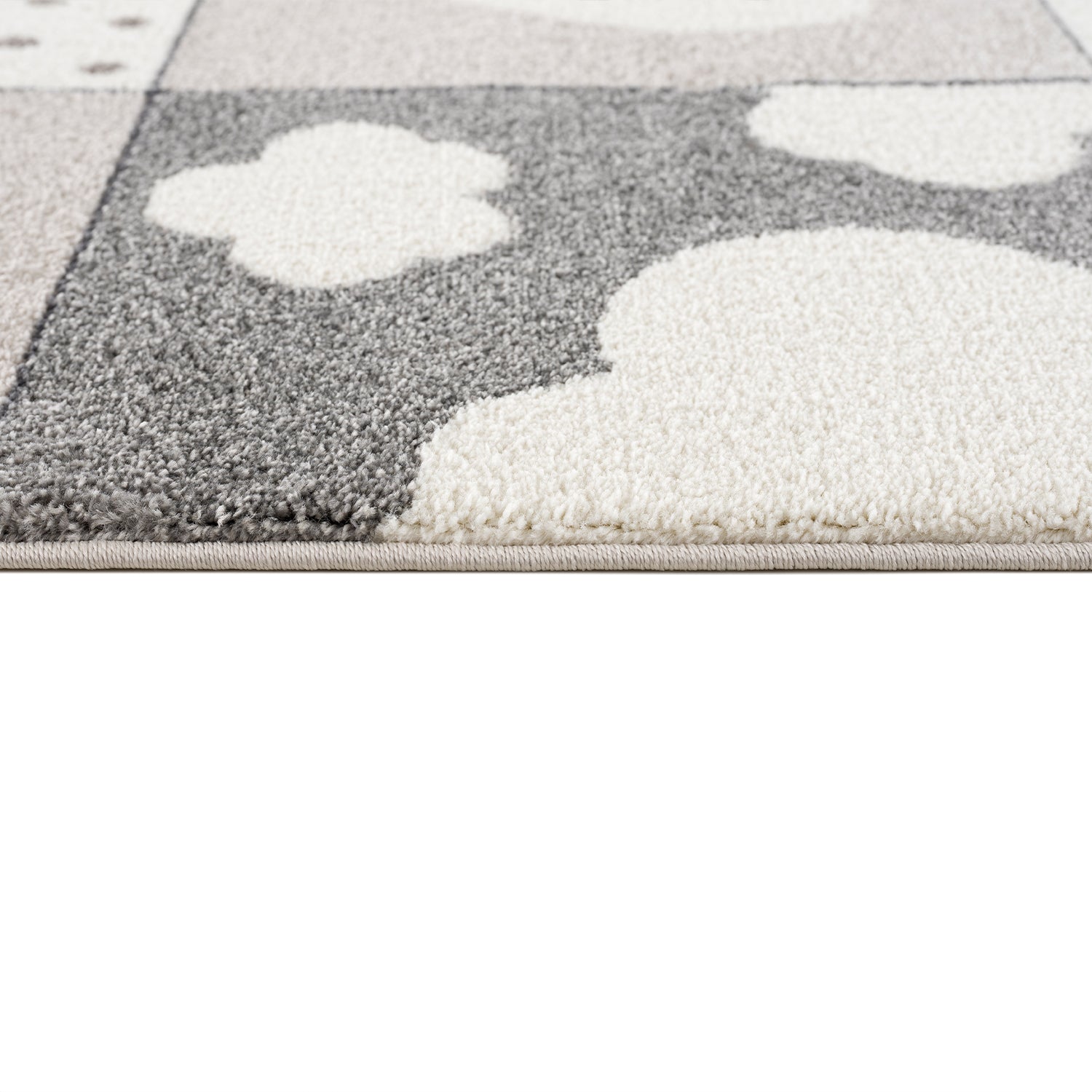 Kinder Vloerkleed - Sweat Blocks Grijs