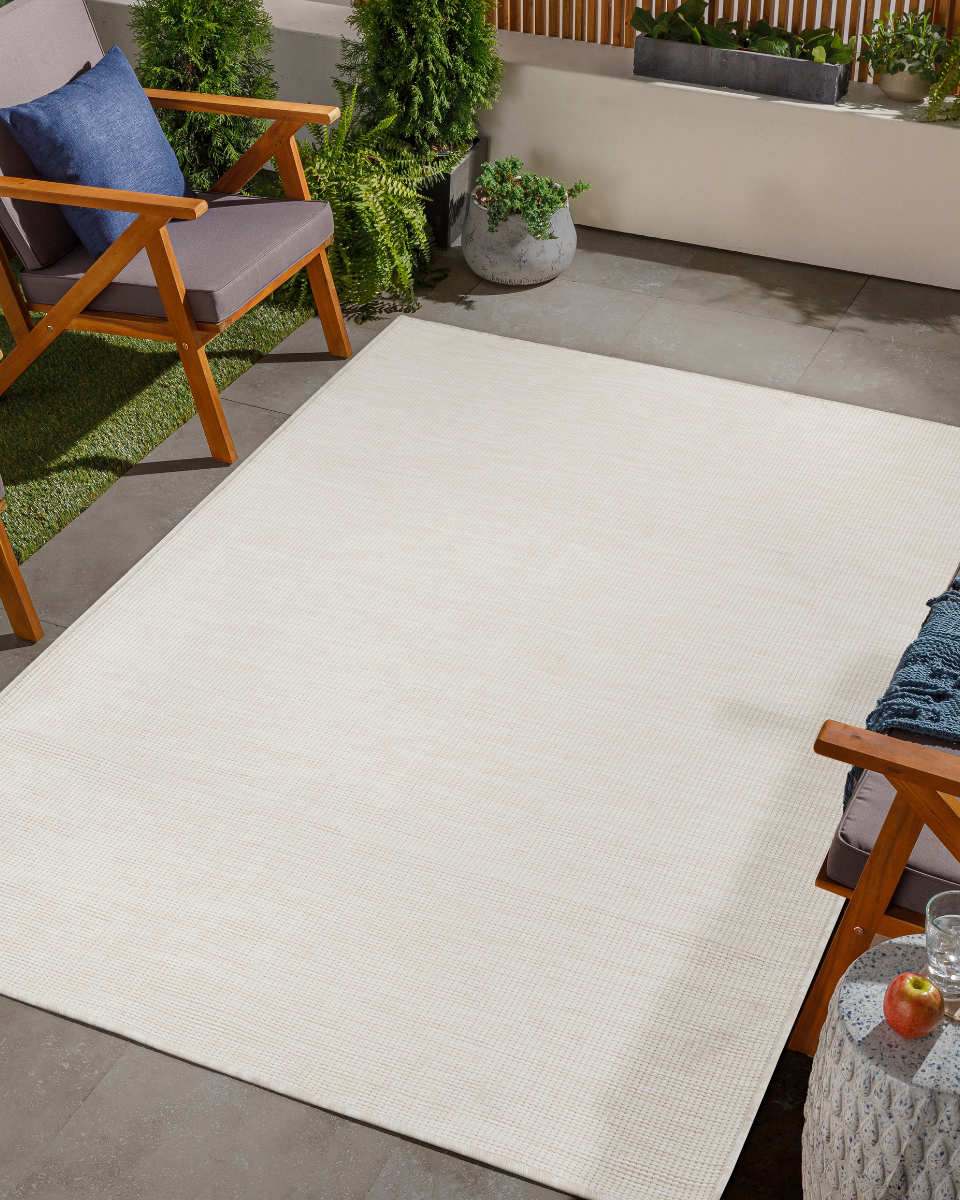 Binnen & Buiten Vloerkleed - Urban Breeze Wit