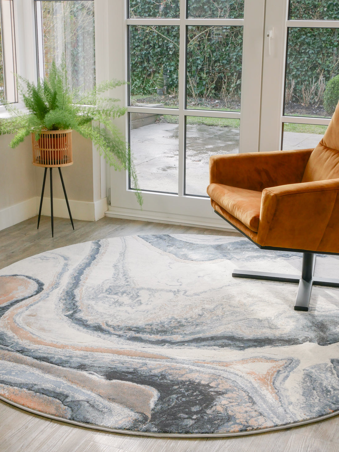 Wanneer kies je voor een rond vloerkleed in plaats van rechthoekig?