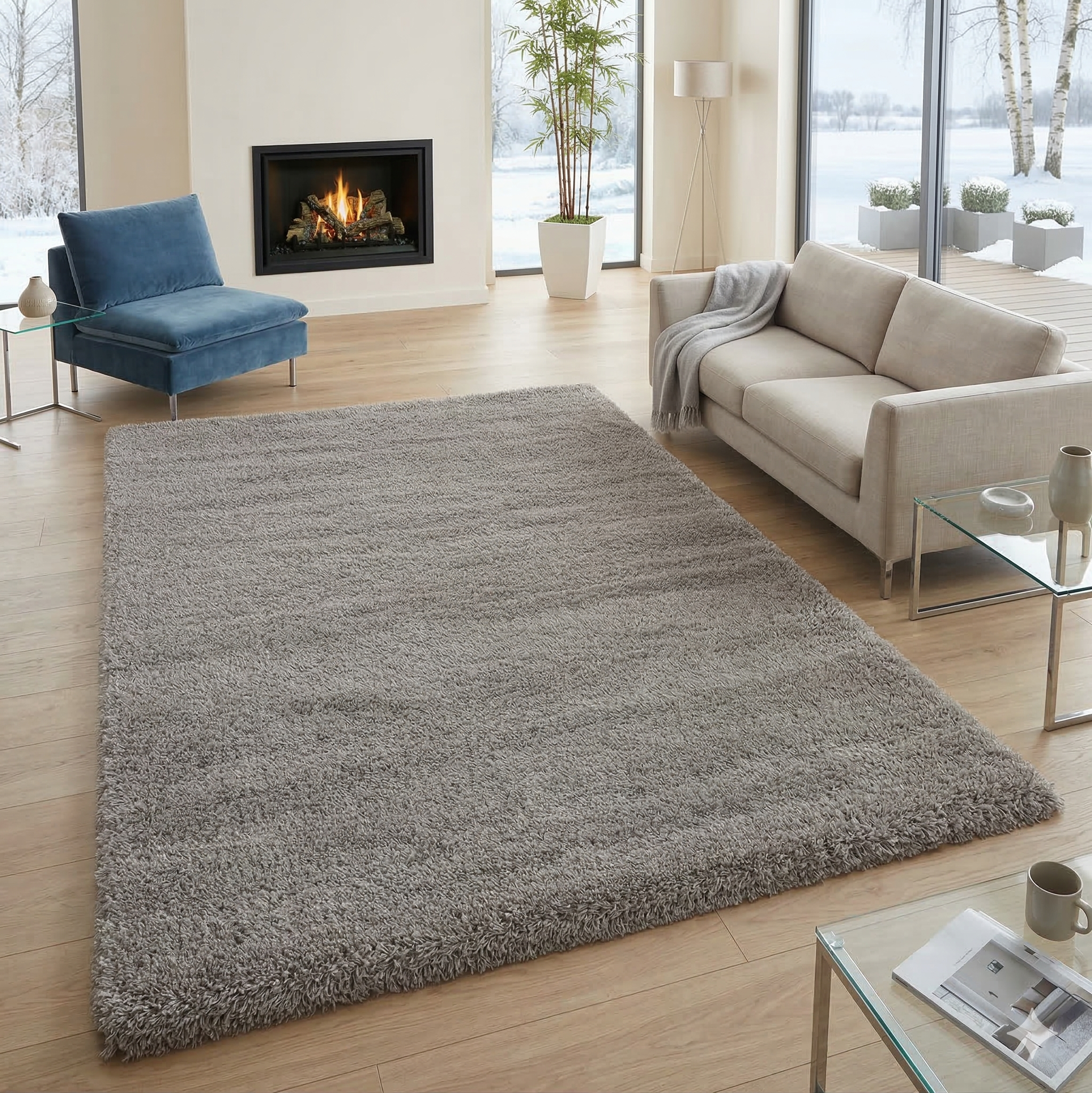 Vloerkleed bij een beige bank: zo kies je de perfecte match