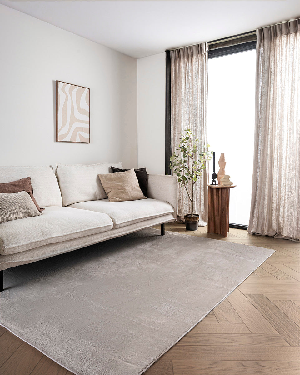Japandi Vloerkleed - Terra Plano Taupe
