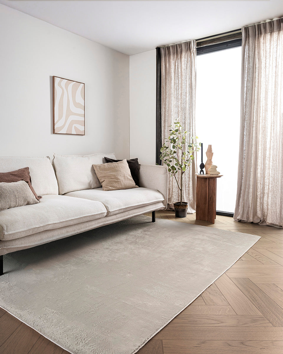 Japandi Vloerkleed - Terra Plano Beige