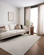 Japandi Vloerkleed - Terra Zenith Taupe