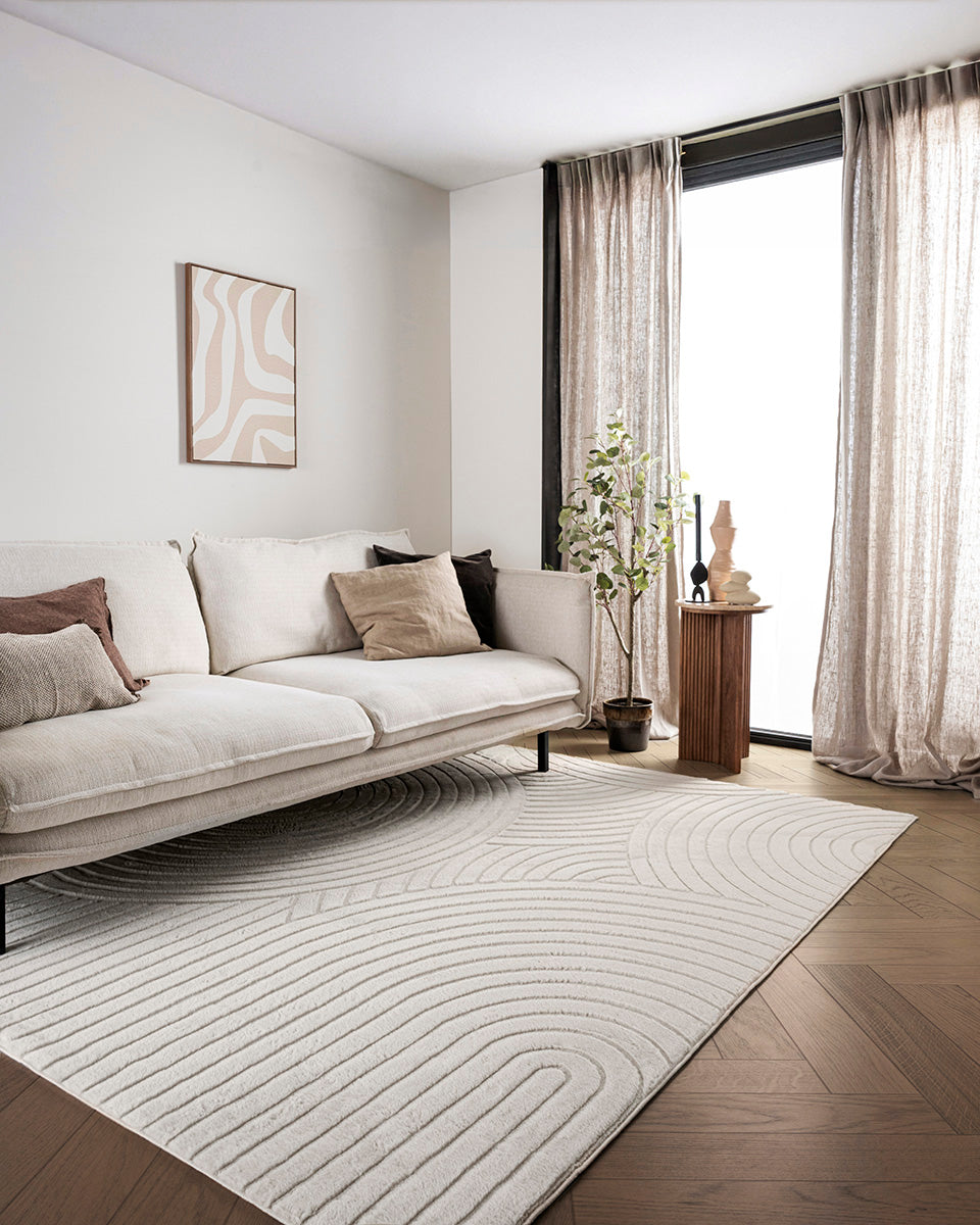Japandi Vloerkleed - Terra Zenith Beige