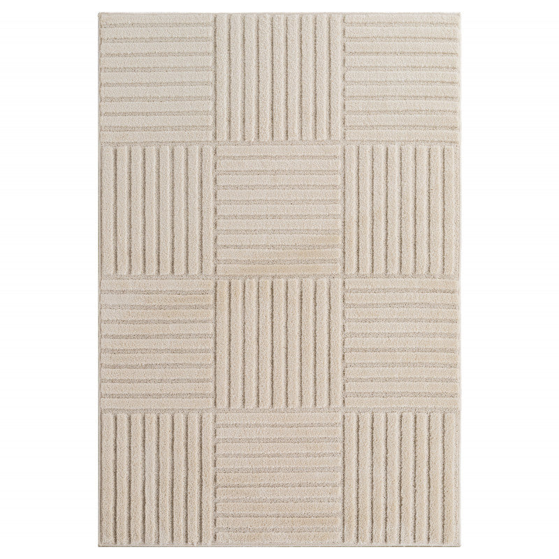 Japandi Teppich - ART 1123 CREAM