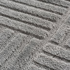 Läufer Japandi Teppich - ART 1123 SILBER