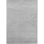 Japandi Vloerkleed - NOVA 1201 SILVER