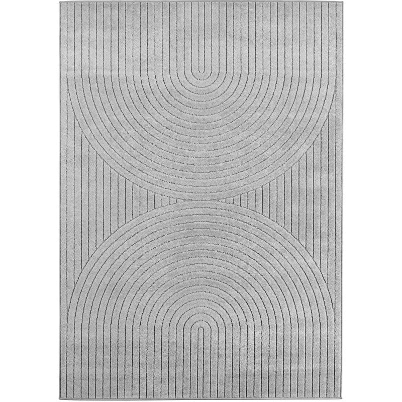 Japandi Vloerkleed - NOVA 1201 SILVER