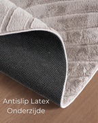 Rond Japandi Vloerkleed - Ovara Zenith Taupe