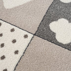 Kinder Vloerkleed - Sweat Blocks Grijs
