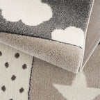 Kinder Vloerkleed - Sweat Blocks Grijs