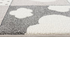 Kinder Vloerkleed - Sweat Blocks Grijs