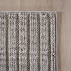 Japandi Teppich - HELIX 2201 SILBER