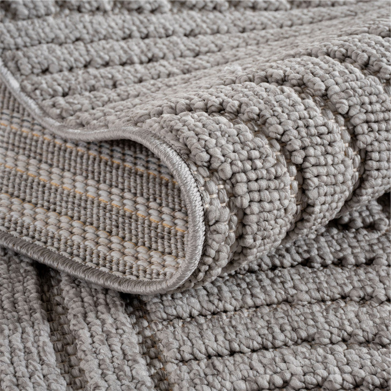 Japandi Vloerkleed - HELIX 2201 SILVER