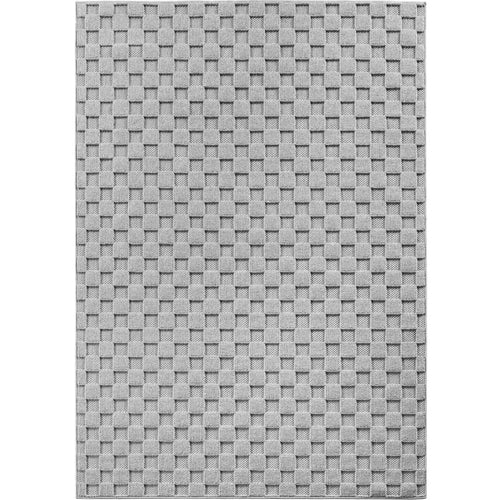 Japandi Teppich - HELIX 2203 SILBER