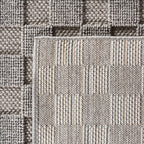 Läufer Japandi Teppich - HELIX 2203 SILVER