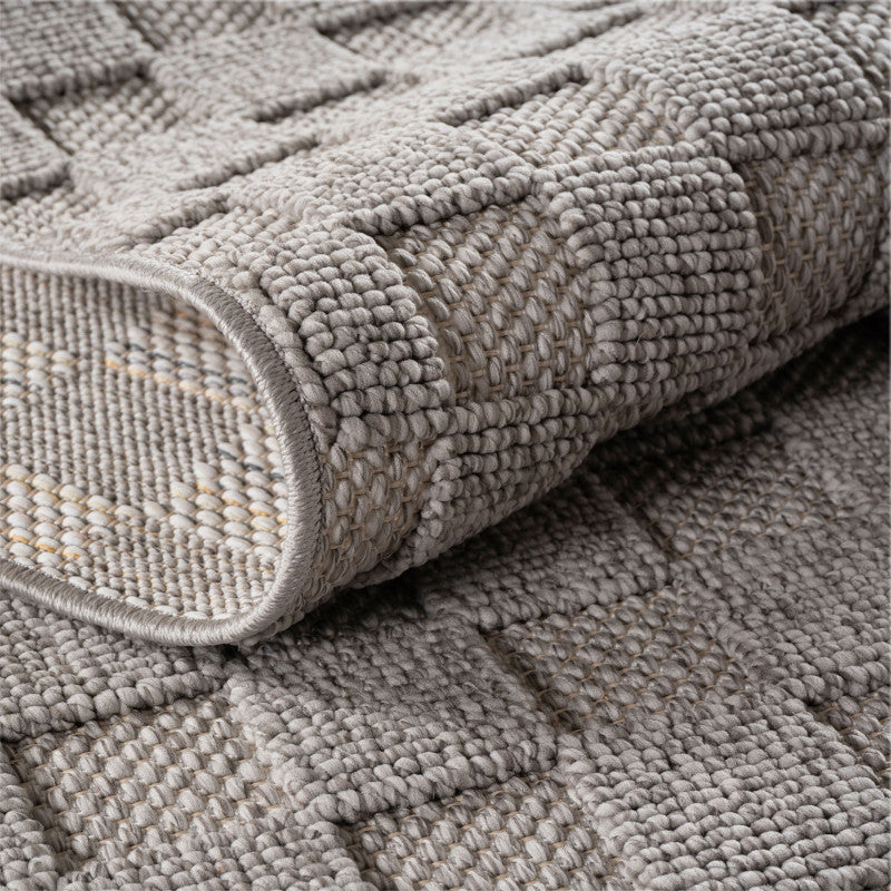 Japandi Vloerkleed - HELIX 2203 SILVER
