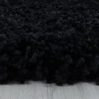 Hochflor Shaggy Teppich - SYDNEY 3000 BLACK