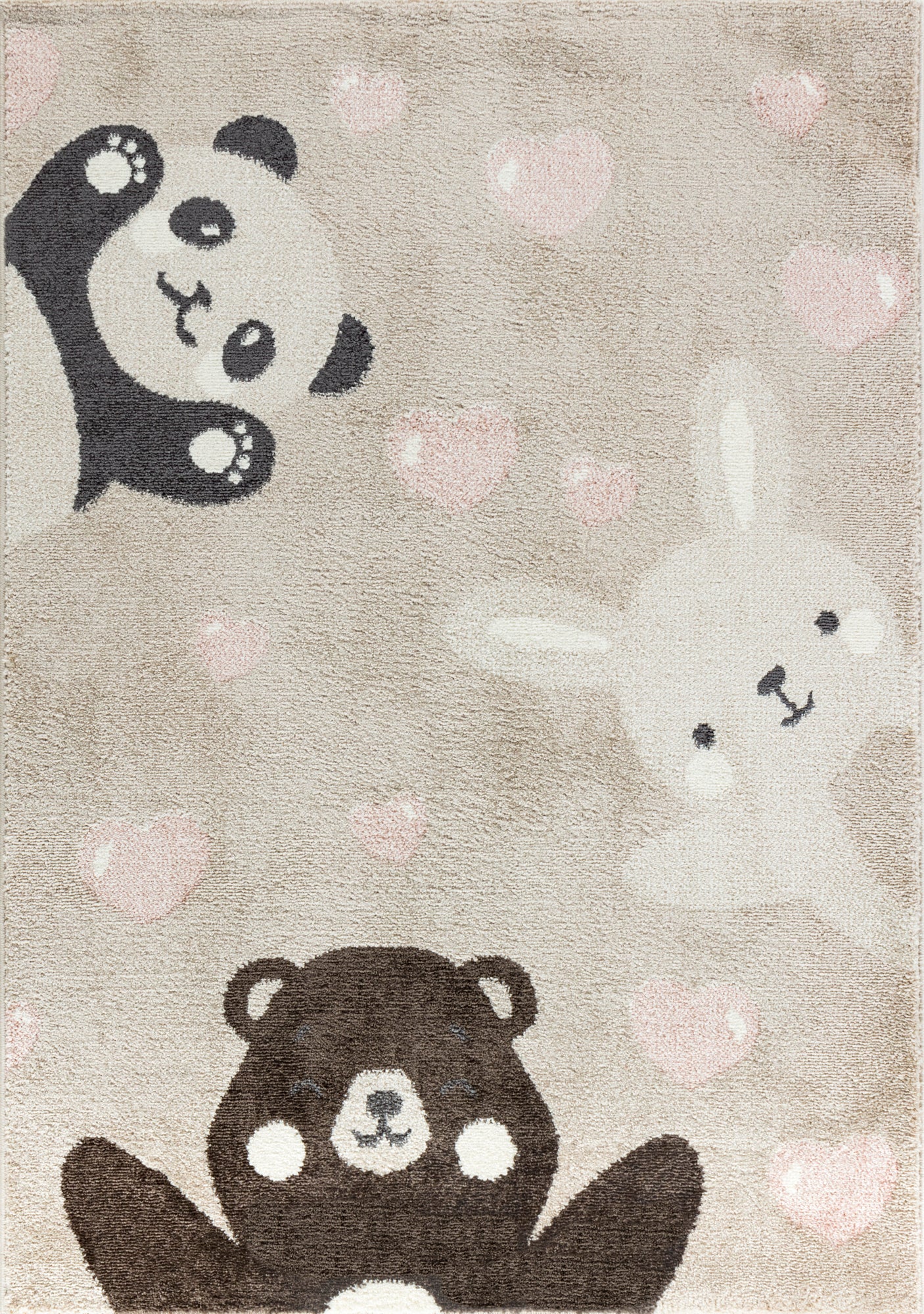 Kinder Vloerkleed - Snuggles Beige