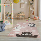 Kinder Vloerkleed - Snuggles Roze