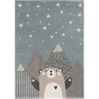 Kinder Vloerkleed - Dreambear Mint