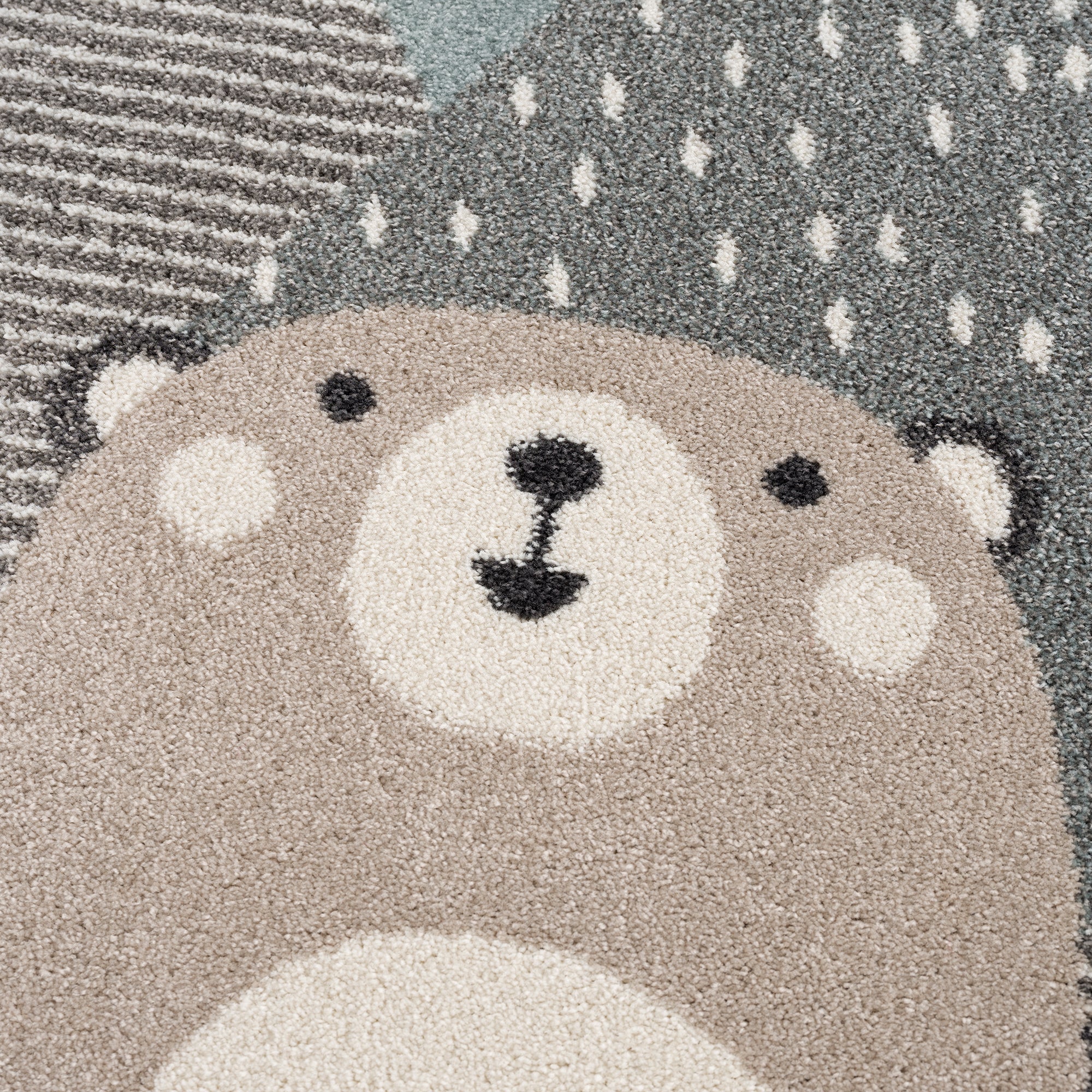 Kinder Vloerkleed - Dreambear Mint