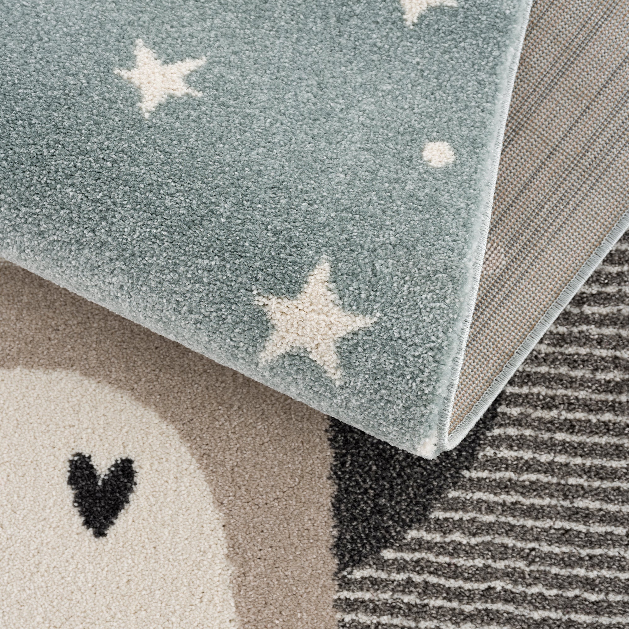 Kinder Vloerkleed - Dreambear Mint