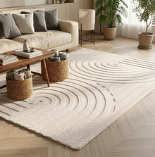 Japandi Vloerkleed - POMPEI 1611 CREAM