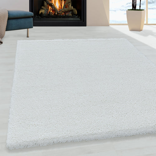 Hoogpolig Vloerkleed - FLUFFY 3500 WHITE
