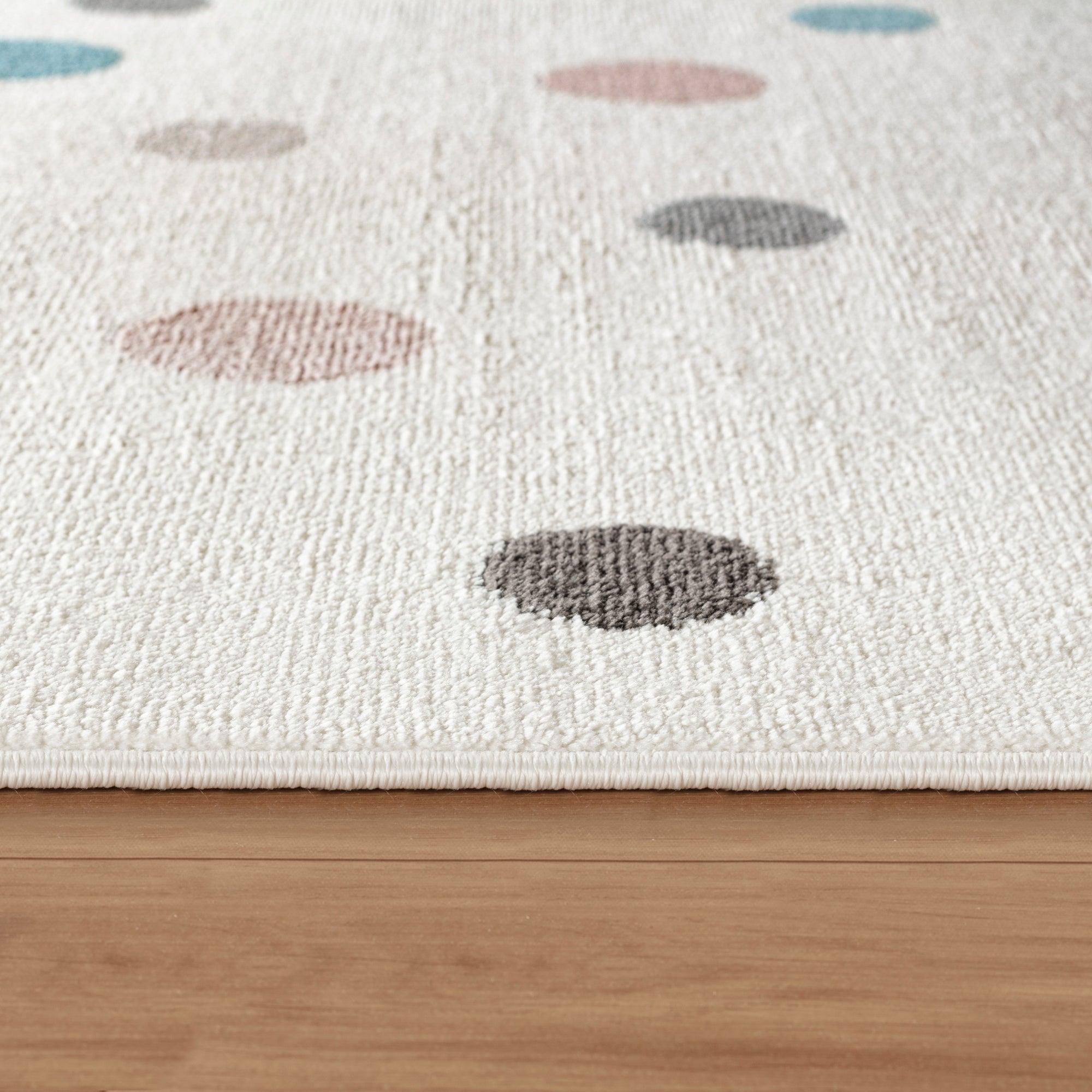 Kinder Vloerkleed - Dotti Wit