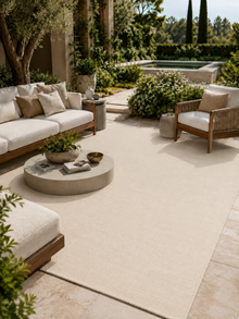 Binnen & Buiten Vloerkleed - Urban Breeze Wit