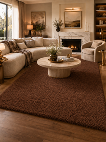 Shaggy Hoogpolig Vloerkleed - LIFE 1500 BROWN
