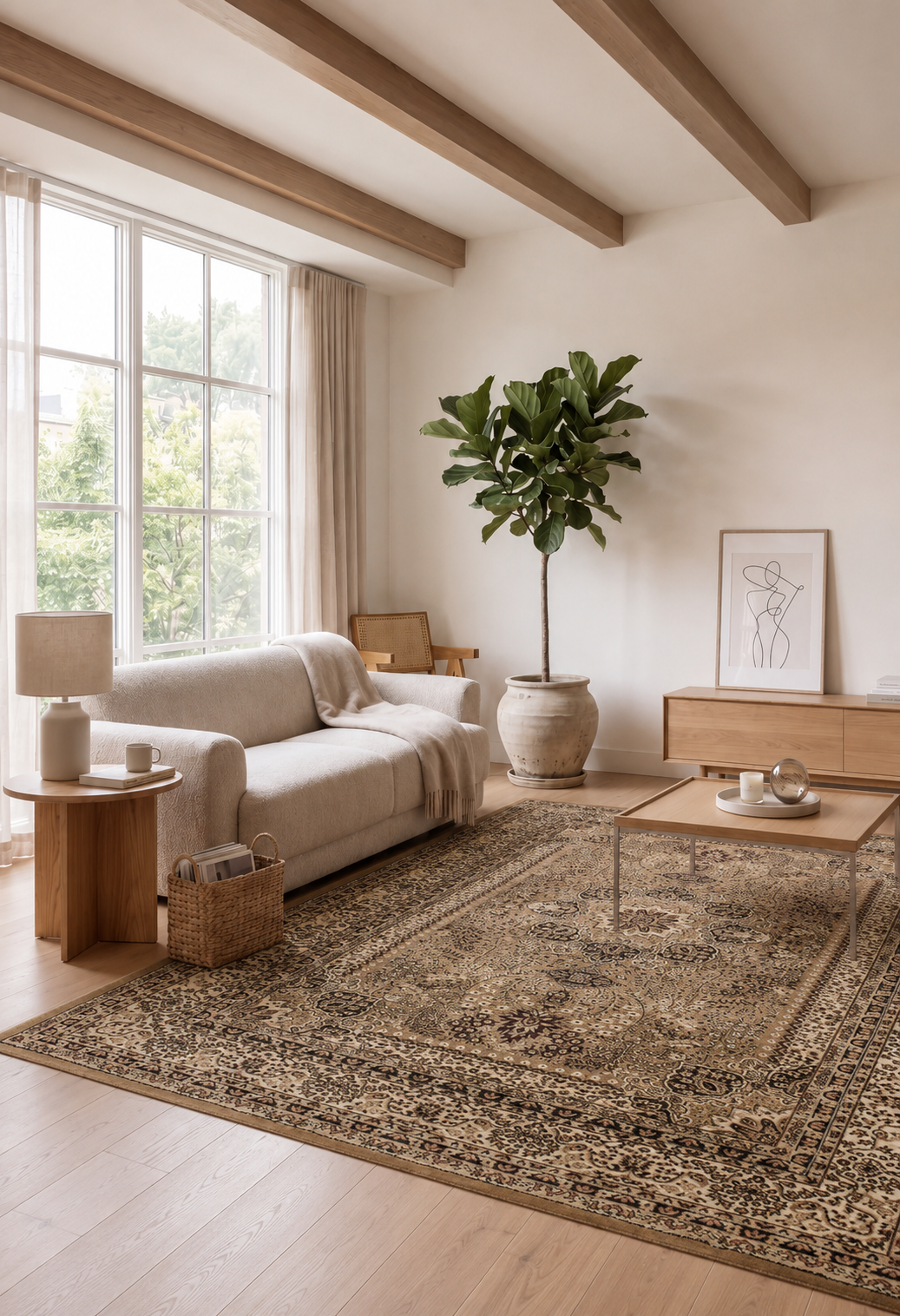 Vintage Vloerkleed - MARRAKESH 207 BEIGE