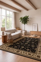 Vintage Vloerkleed - MARRAKESH 210 BLACK