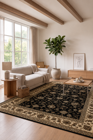 Vintage Vloerkleed - MARRAKESH 210 BLACK