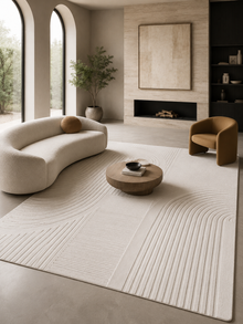 Japandi Vloerkleed - POMPEI 1612 CREAM