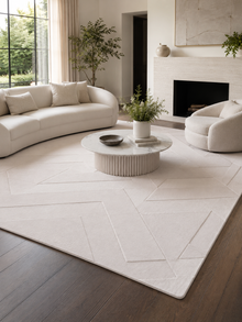 Japandi Vloerkleed - POMPEI 1613 CREAM