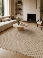 Japandi Vloerkleed - HELIX 2201 BEIGE