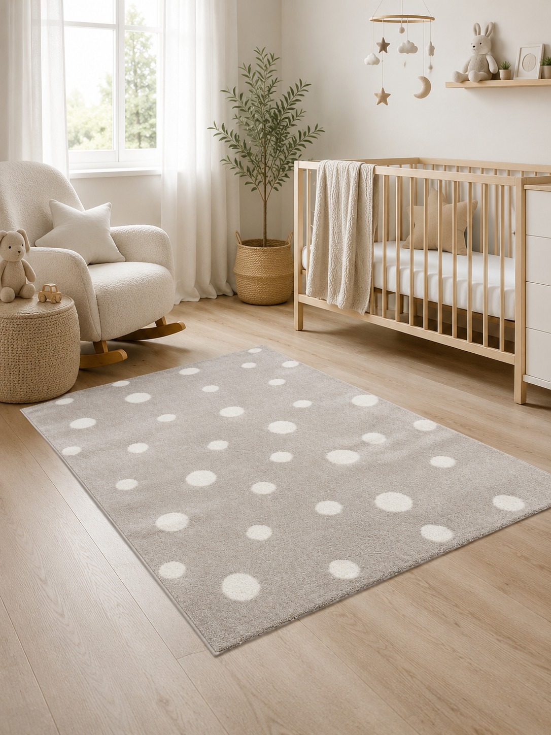 Kinder Vloerkleed - Dotti Beige