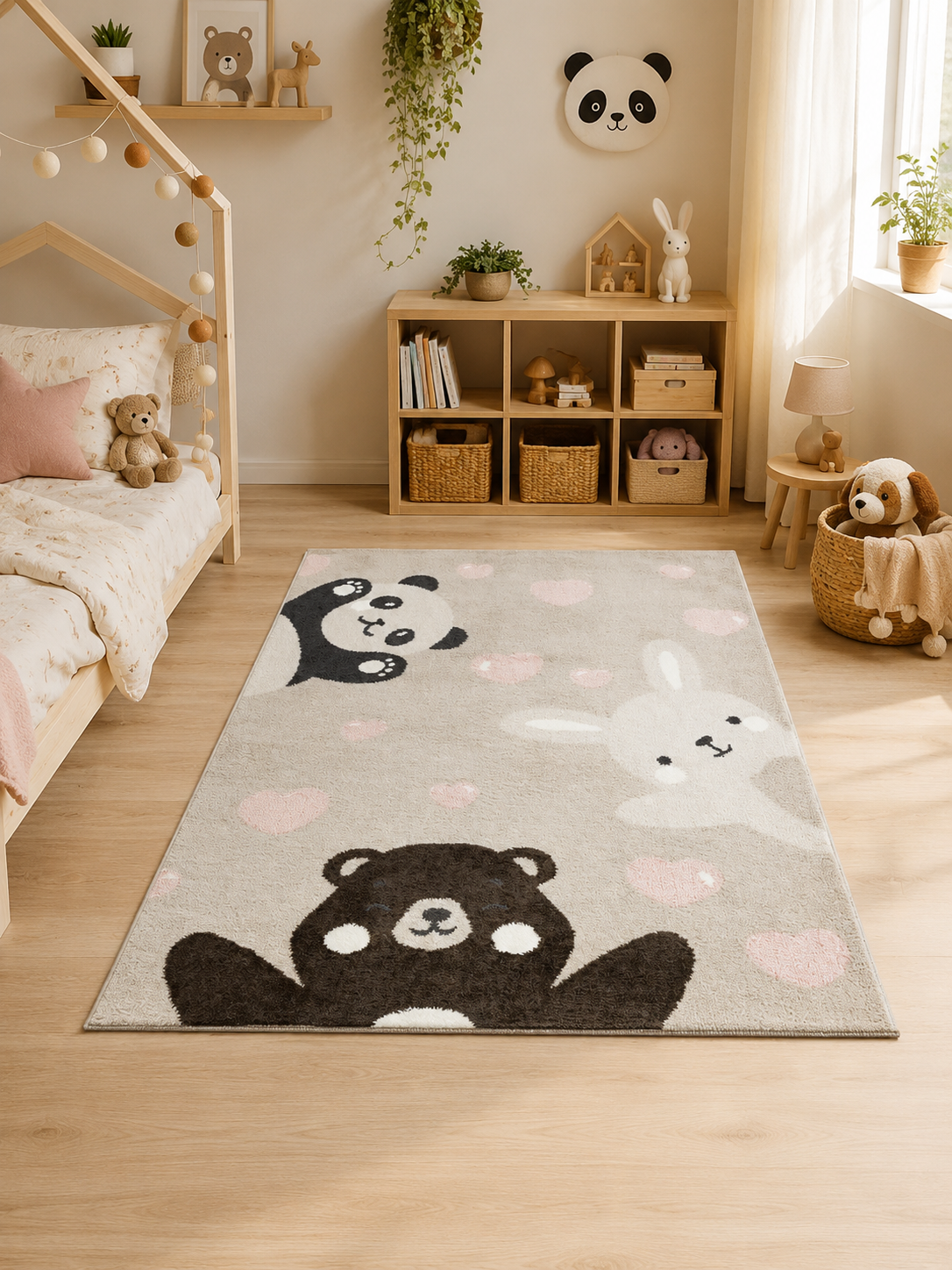 Kinder Vloerkleed - Snuggles Beige