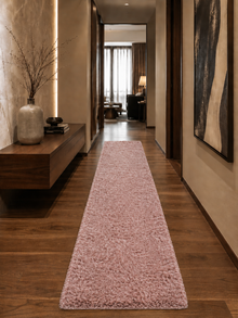 Loper Hoogpolig Vloerkleed - FLUFFY 3500 ROSE