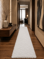 Läufer Hochflor-Teppich - FLUFFY 3500 WHITE