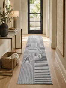 Loper Japandi Vloerkleed - ART 1121 SILVER