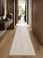Läufer Japandi Teppich - HELIX 2201 CREAM