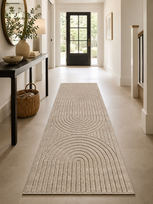 Loper Japandi Vloerkleed - NOVA 1201 BEIGE