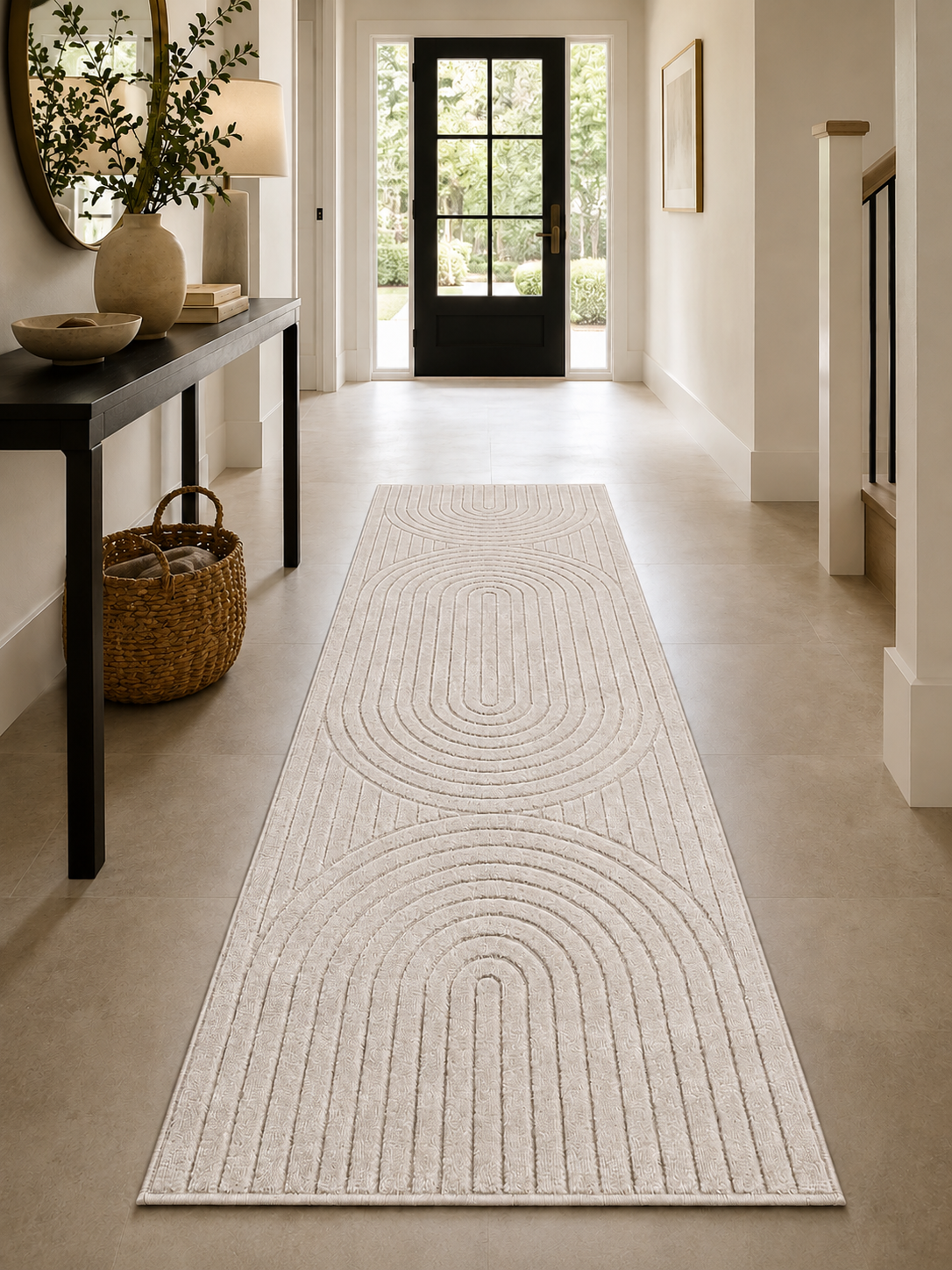 Loper Japandi Vloerkleed - NOVA 1201 CREAM
