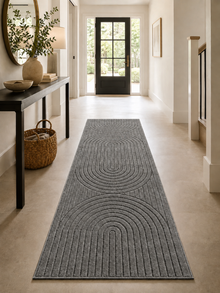 Loper Japandi Vloerkleed - NOVA 1201 SILVER