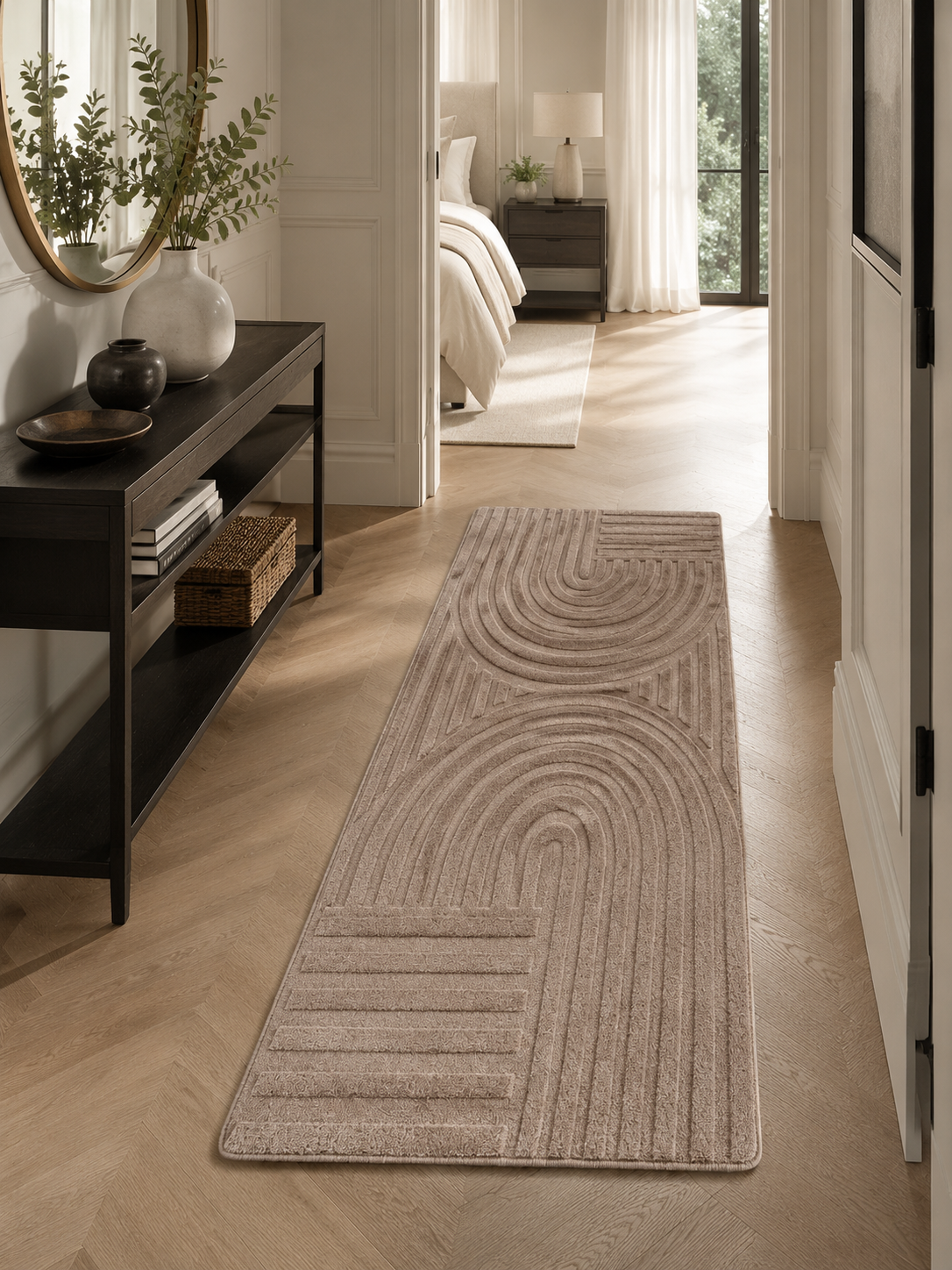 Loper Japandi Vloerkleed - POMPEI 1611 BEIGE